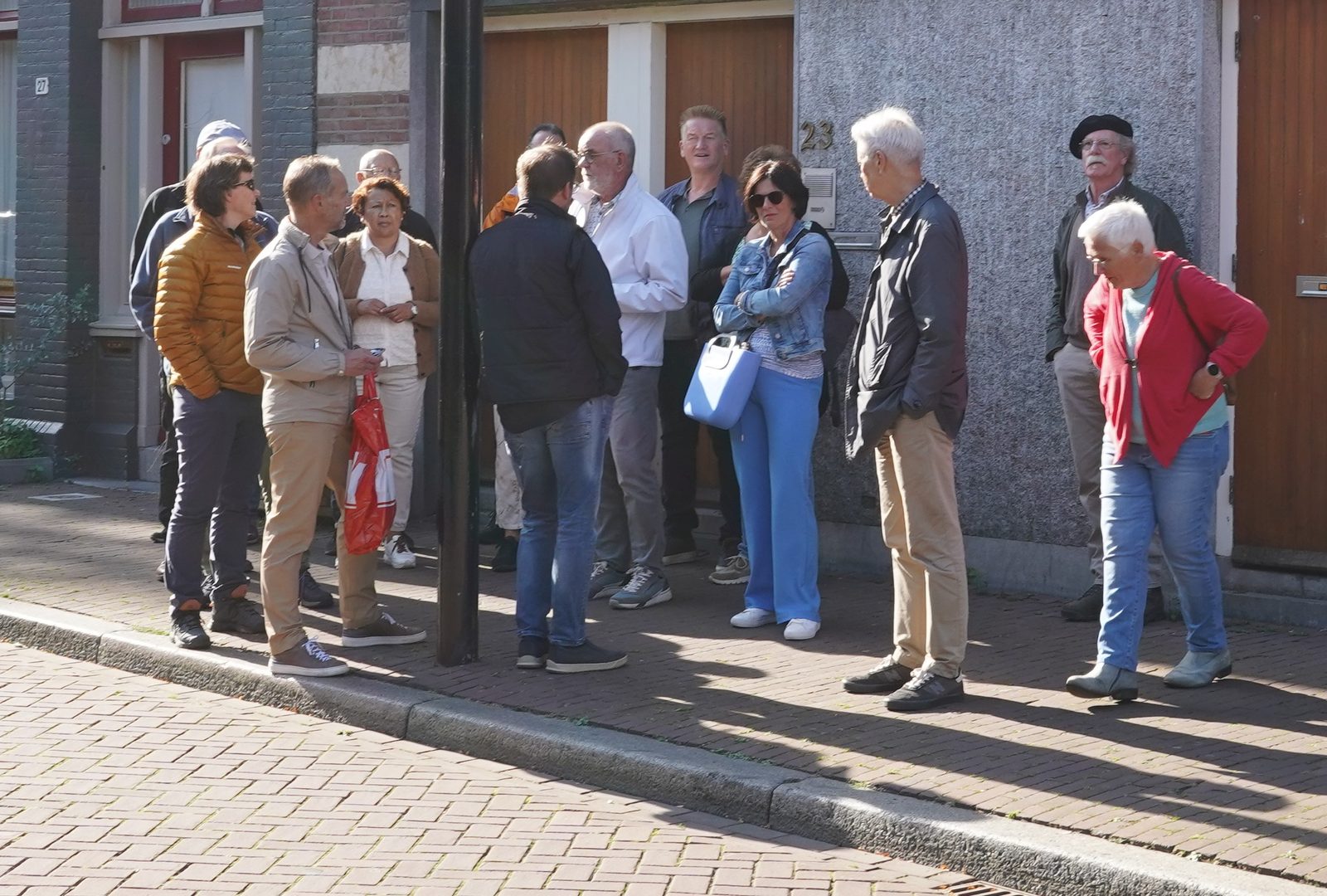 Historische stadswandeling Dordrecht met gids en groep